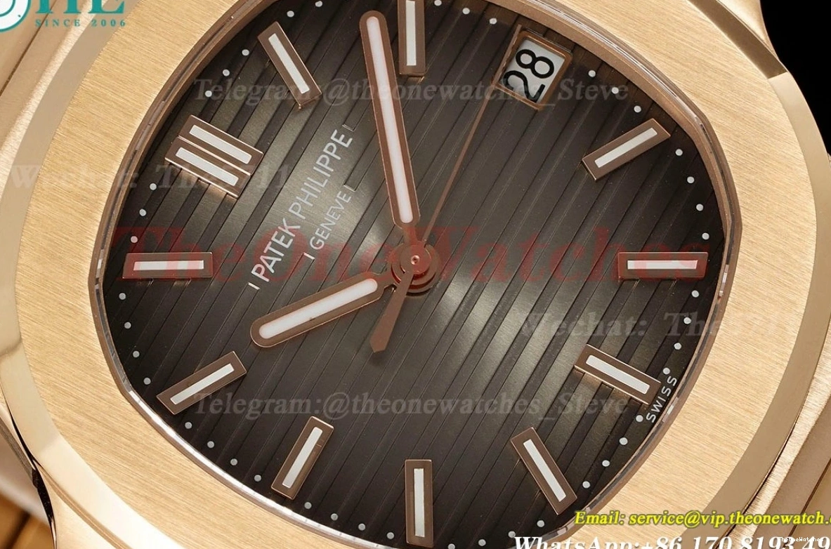 5711 PPF Grey RG Nautilus A330 Dial V6 RG 40mm 0515